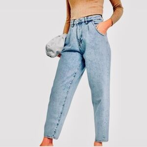 MNG Mango Michelle Stone Wash Jeans Size 6